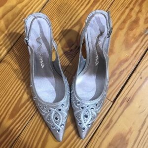 Sparkling Strap Nina Heels